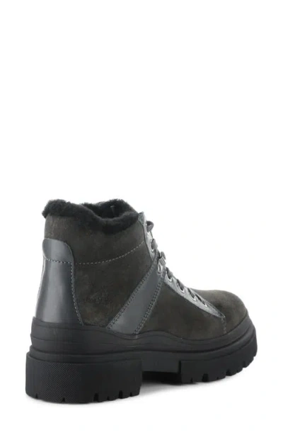 Bos. & Co. River Waterproof Platform Ankle Boot In Black