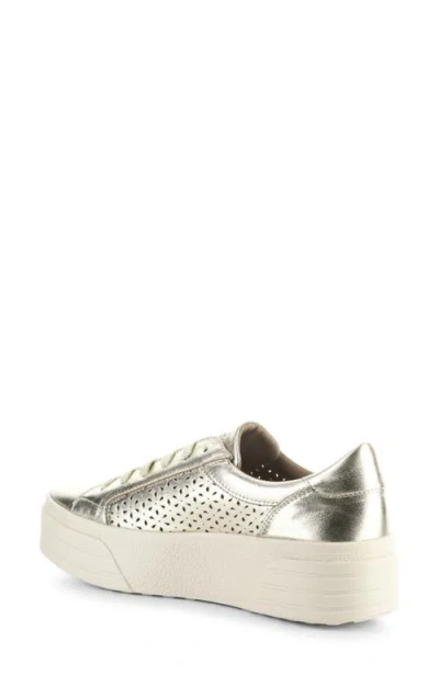 Bos. & Co. Lotta Platform Sneaker In Silver