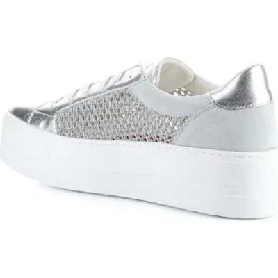 Bos. & Co. Marlo Platform Sneaker In Silver