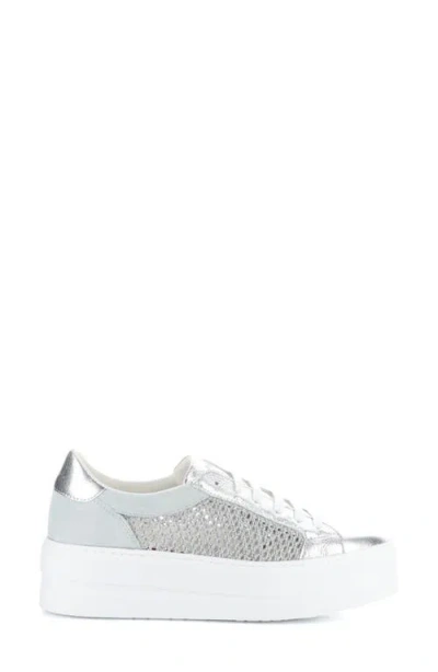 Bos. & Co. Marlo Platform Sneaker In Silver