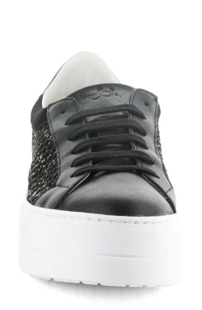 Bos. & Co. Marlo Platform Sneaker In Black