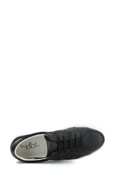 Bos. & Co. Marlo Platform Sneaker In Black
