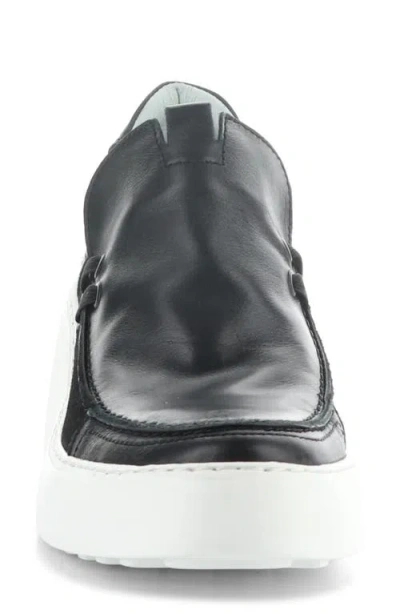 Fly London Davy Platform Wedge Sneaker In Black