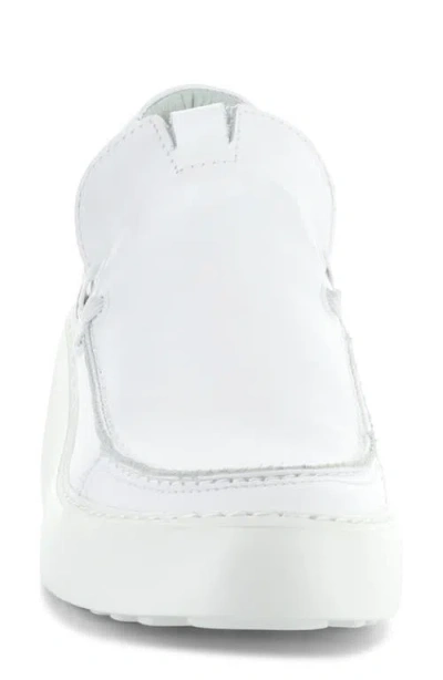 Fly London Davy Platform Wedge Sneaker In White