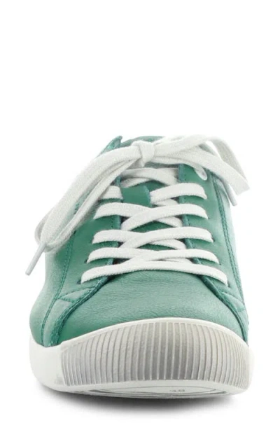 Softinos By Fly London Idle Sneaker In Green