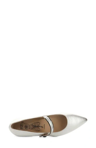 Fly London Suln Pointed Toe Flat In Brown