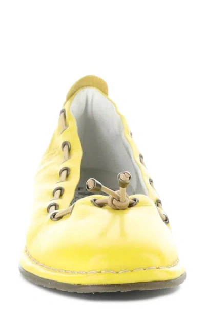 Fly London Bapi Ballet Flat In Gray