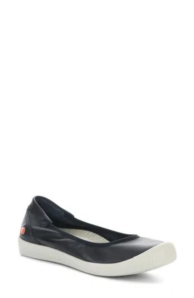 Softinos By Fly London Ilme Ballet Flat In Black