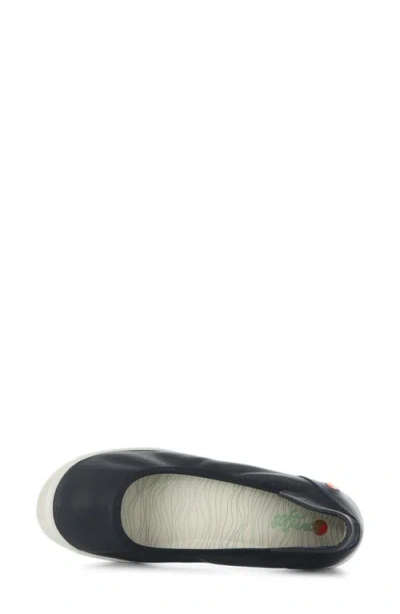 Softinos By Fly London Ilme Ballet Flat In Black