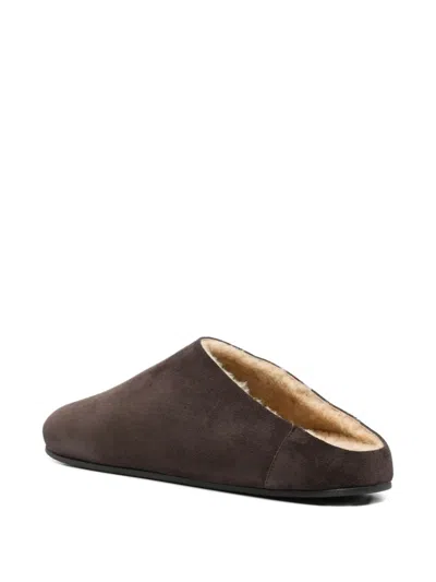 The Row Hudson Mules In Brown