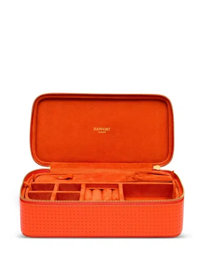 Rapport Charlotte Jewellery Case In Orange