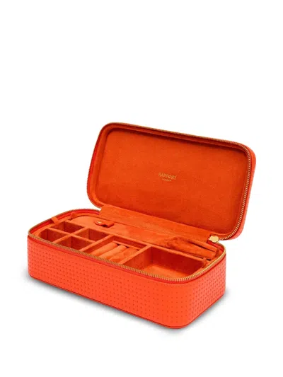Rapport Charlotte Jewellery Case In Orange