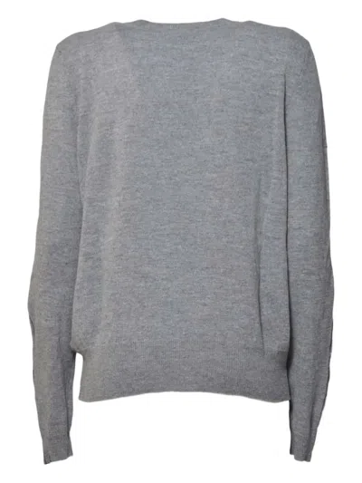 Solotre Crew-neck Sweater In Gray