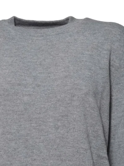 Solotre Crew-neck Sweater In Gray