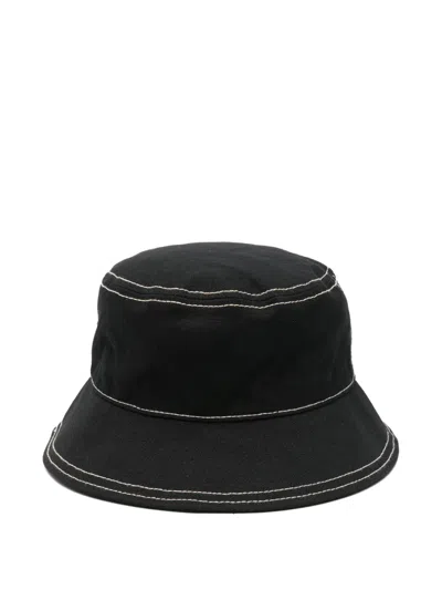 Vivienne Westwood Orb Bucket Hat In Black