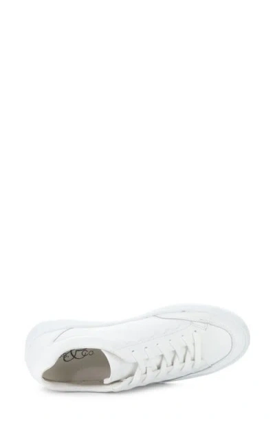 Bos. & Co. Myra Platform Sneaker In White