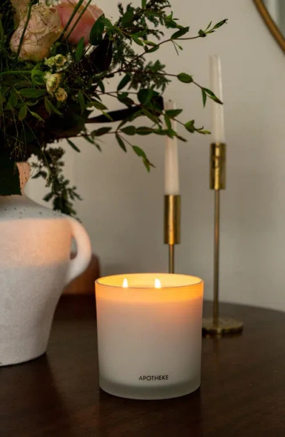 Apotheke Grapefruit Blossom Three-wick Scented Candle In White