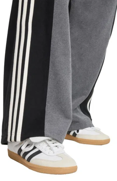 Adidas Originals Adidas Fleece Track Pants In Black