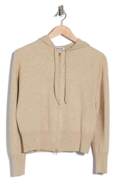 Vigoss Sweater Hoodie In Neutral
