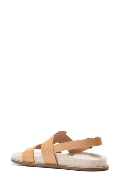 Cole Haan Marlee Slingback Fisherman Sandal In Brown