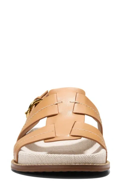 Cole Haan Marlee Slingback Fisherman Sandal In Brown