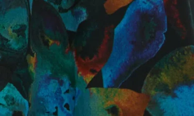 Hutch Julieta Long Sleeve Fit & Flare Dress In Multi