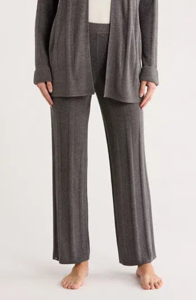 Barefoot Dreams ® Cozychic® Ultra Lite® Metallic Ribbed Pajama Pants In Gray