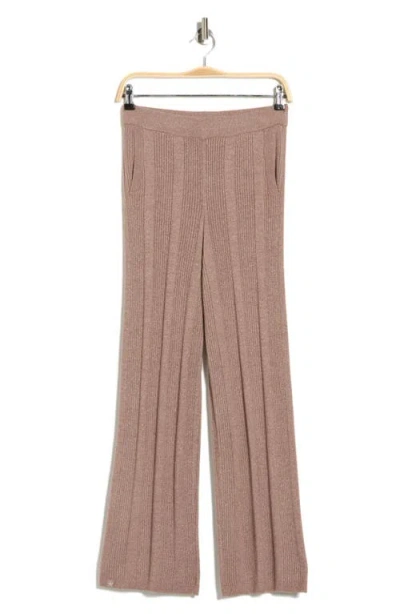 Barefoot Dreams ® Cozychic® Ultra Lite® Metallic Ribbed Pajama Pants In Brown
