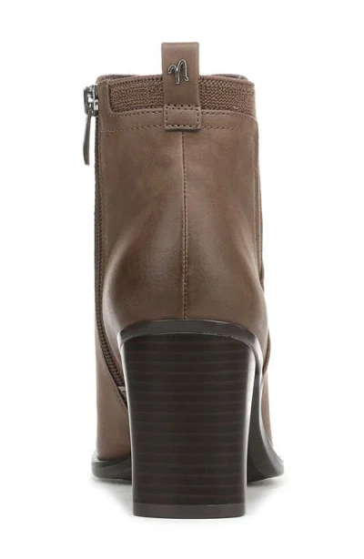 Naturalizer Jodi Bock Heel Bootie In Brown