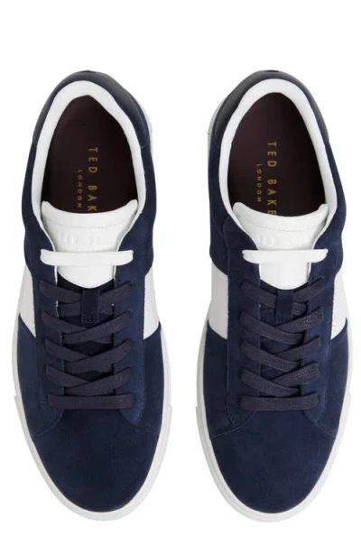 Ted Baker Men's Bradley Lace-up Casual Sneakers In Blue