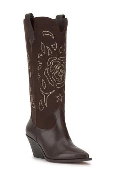 Jessica Simpson Zodra Western Boot In Brown
