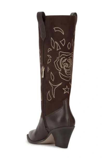 Jessica Simpson Zodra Western Boot In Brown