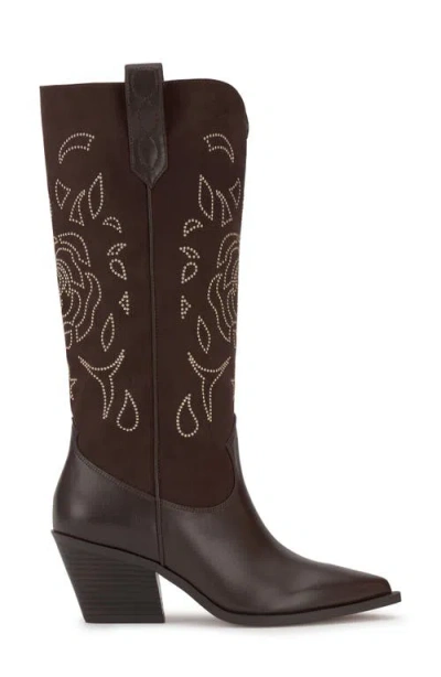 Jessica Simpson Zodra Western Boot In Brown