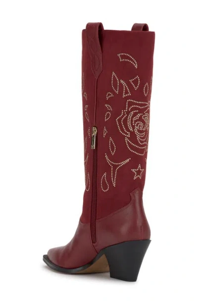 Jessica Simpson Zodra Western Boot In Red