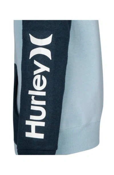 Hurley Kids' Winter Knit Icon Pullover Hoodie In Blue