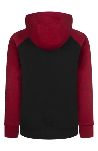 Hurley Kids' Winter Knit Icon Pullover Hoodie In Red