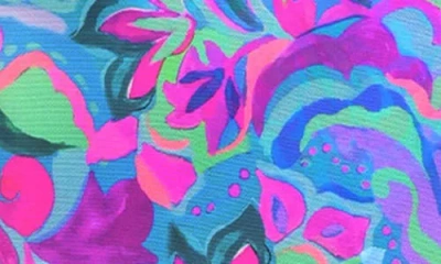 Sunshine 79 Swirltopia Halter Cover-up Dress In Multi