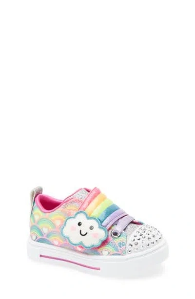 Skechers Kids' Butterfly Light Up Sneaker In White