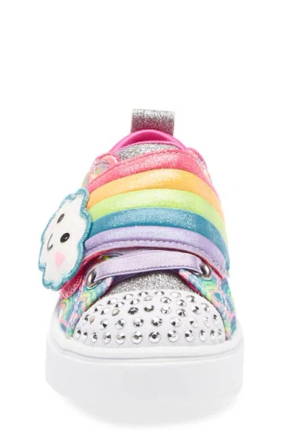 Skechers Kids' Butterfly Light Up Sneaker In White