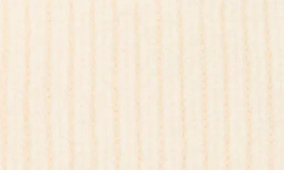 Ted Baker London Faux Fur Pompom Cuffed Beanie In White