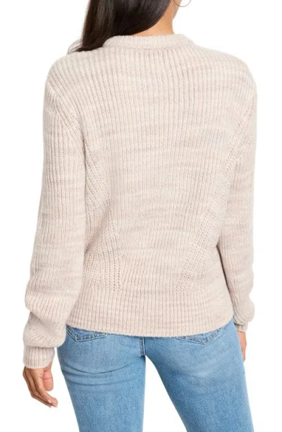 Nic + Zoe Nic+zoe Party Mix Crewneck Sweater In Multi