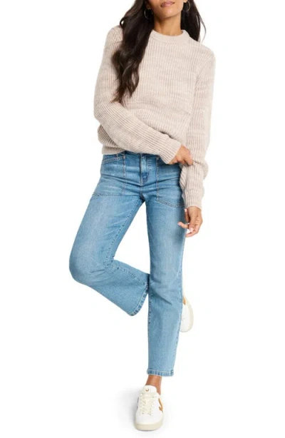 Nic + Zoe Nic+zoe Party Mix Crewneck Sweater In Multi