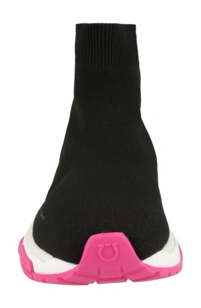 Ferragamo Ninette Knit Sock High Top Sneaker In Animal Print