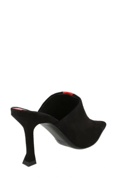 Ferragamo Sophye Suede Mule In Black
