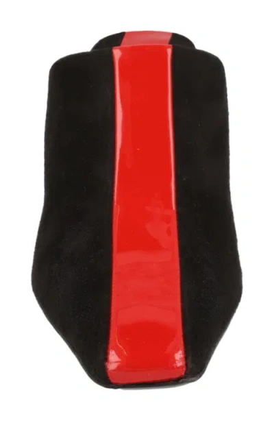 Ferragamo Sophye Suede Mule In Black