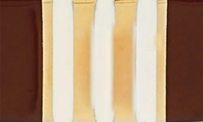 Tory Burch T-stripe Bangle Bracelet In Black