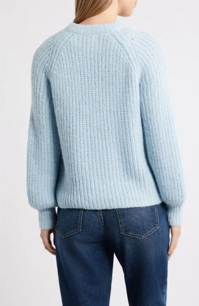 Caslonr Caslon(r) Metallic Shaker Stitch Cardigan In Blue