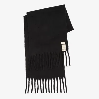 Arctic Fox & Co. Women's The Reykjavik Scarf With Wool - Black In Black
