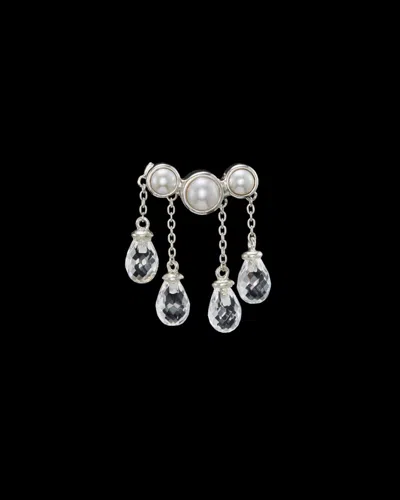 Maria Nilsdotter Earring Rain Small In Silver