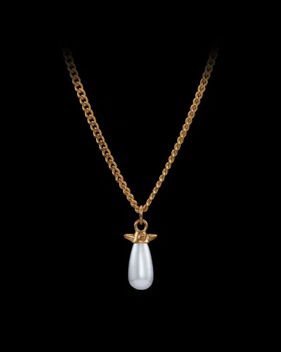 Maria Nilsdotter Necklace Pearl Tear In Gold